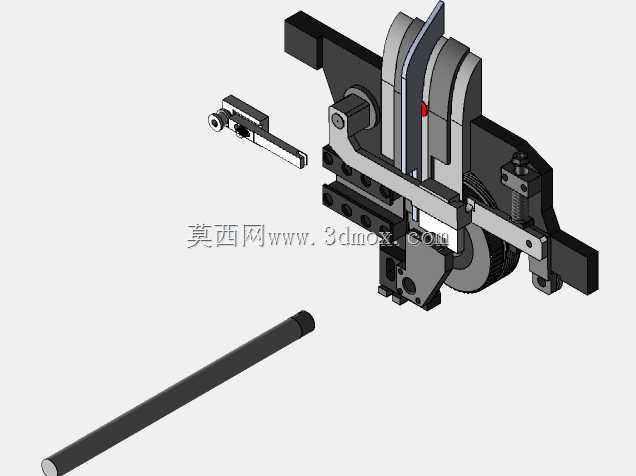 间接挤压压力机进给系统