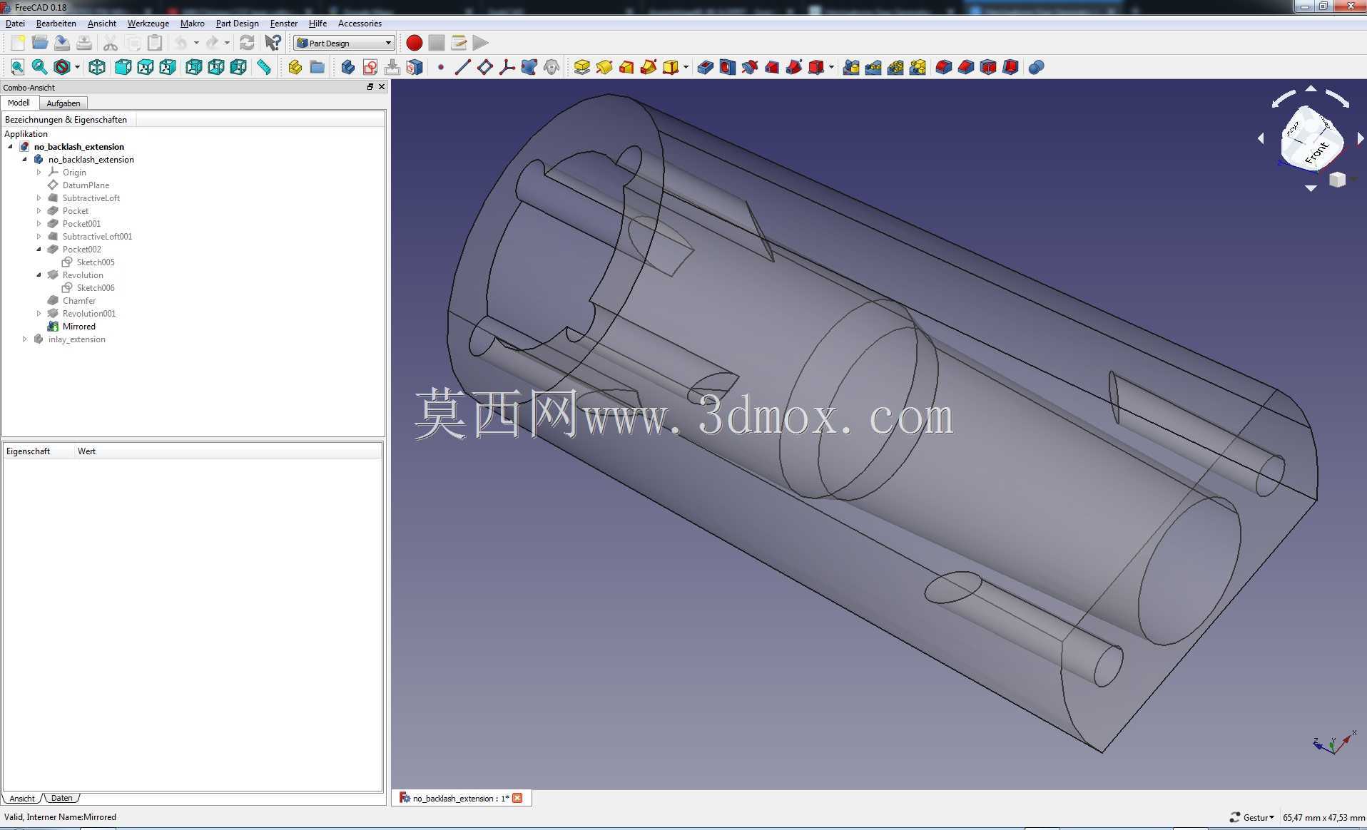 用于Ender 3 Z轴修改的0齿隙Z形螺母延长件