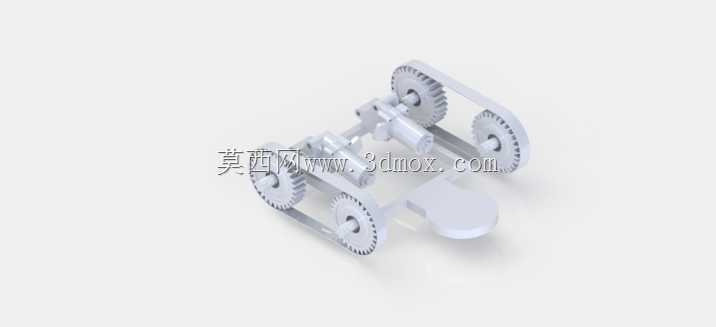 轨道机器人模型