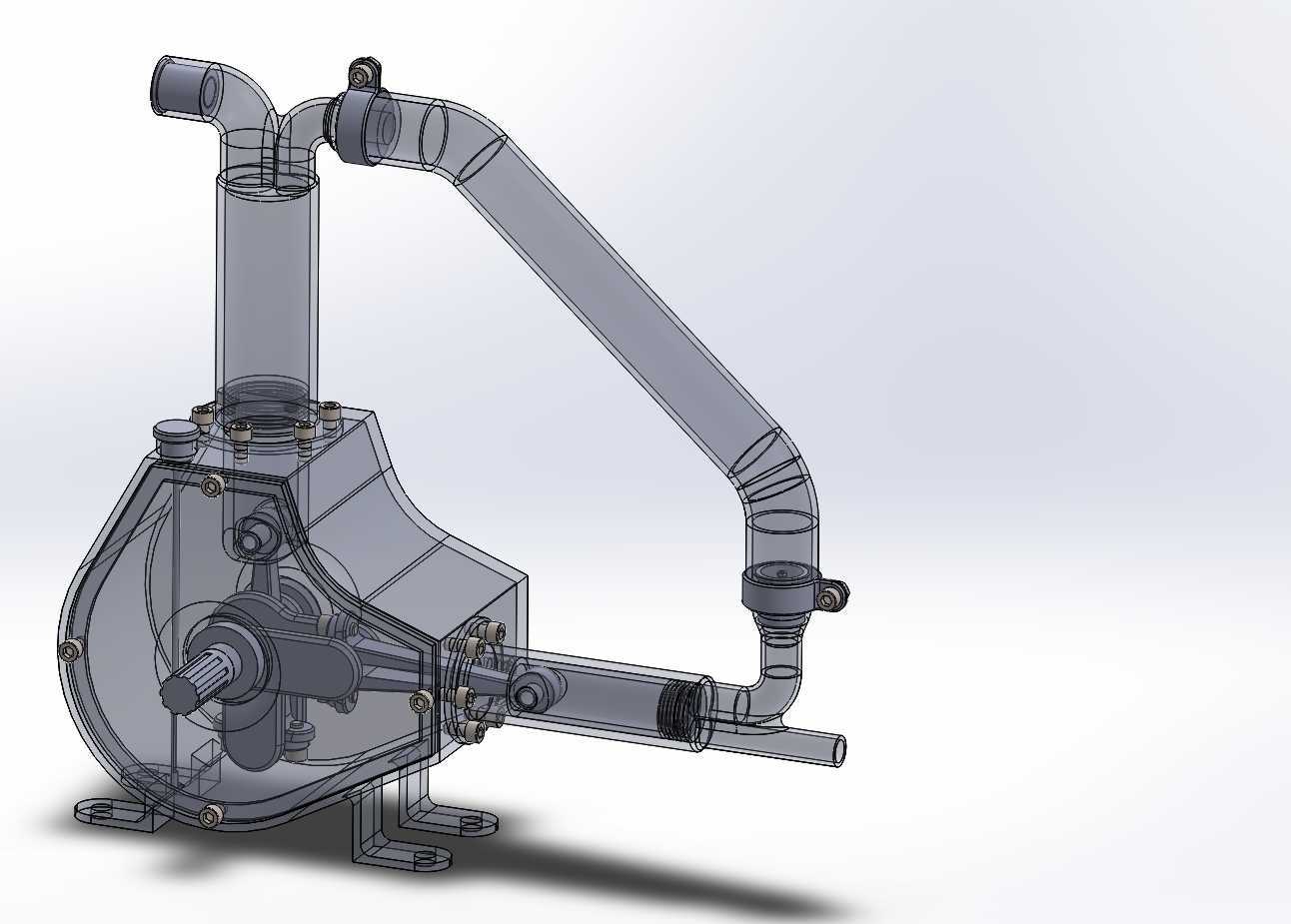 双活塞泵Solidworks