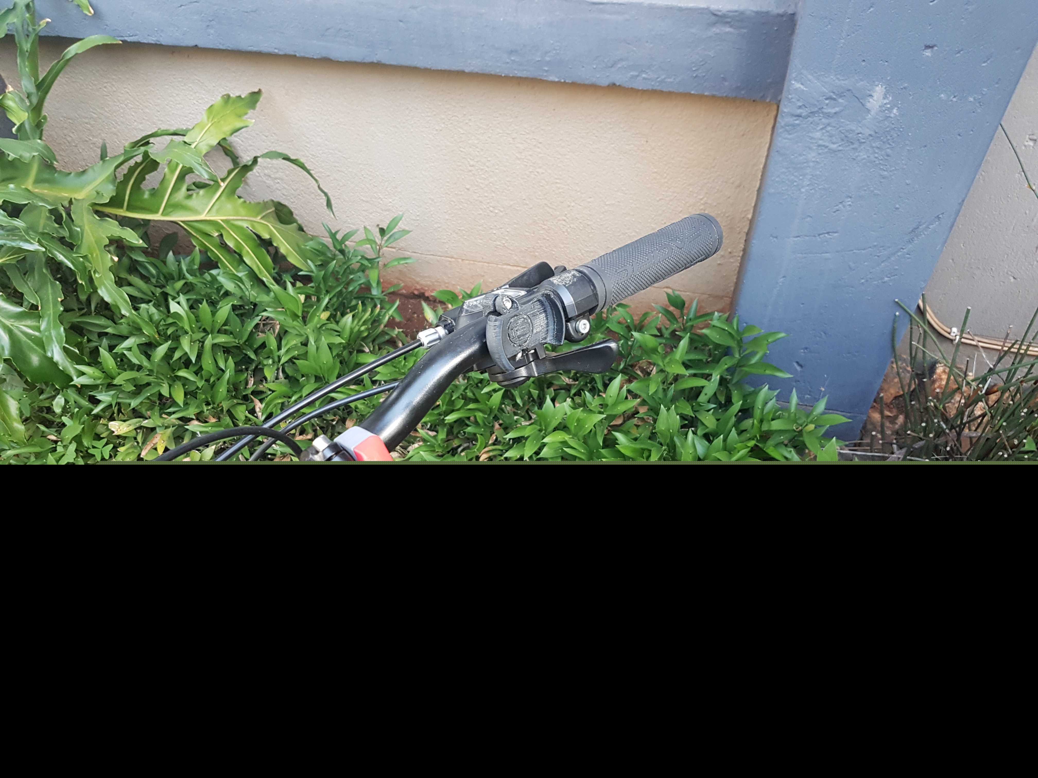 3D打印门遥控支架,适用于山地自行车