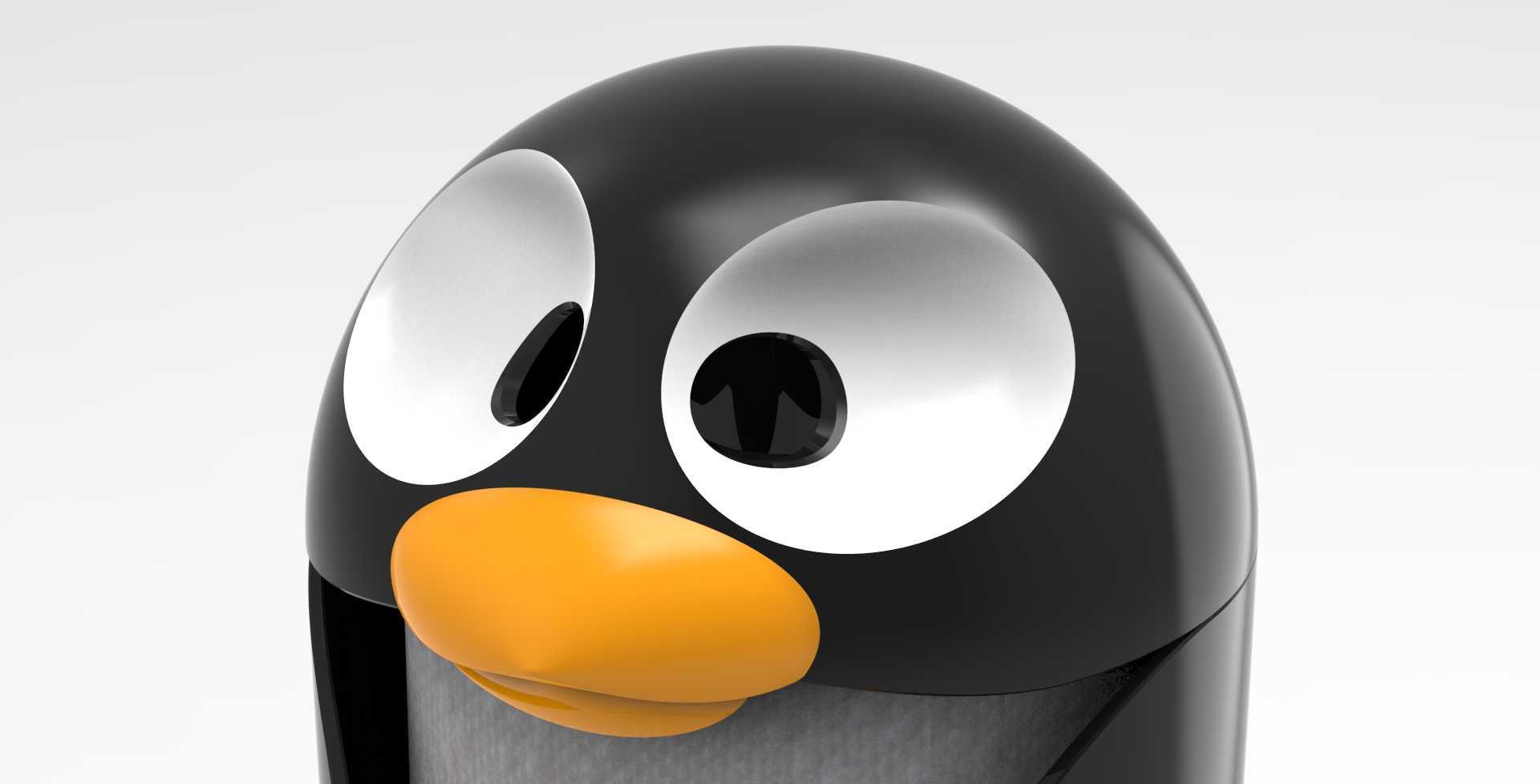 Pinguino本影纸巾架