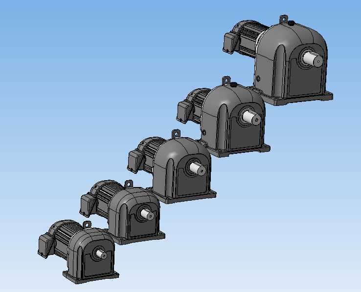 Dp 1.5kW系列电动斜齿轮减速器
