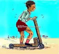 推式滑板车