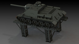 SU-100 SPG����