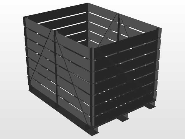 Barbarie palox 1,2T 160x120x120