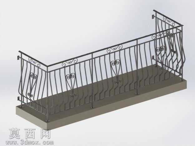 3D护栏@阳台