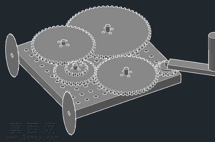 齿轮减少玩具(可打印)