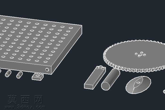 齿轮减少玩具(可打印)
