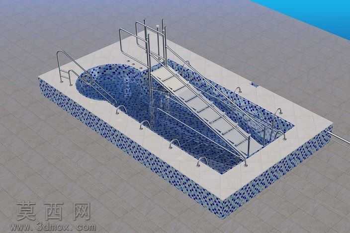 游泳池2-Zwembad会见了faciliteiten根特的mindervaliden。
