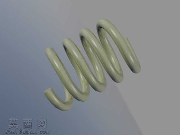 3D弹簧模型