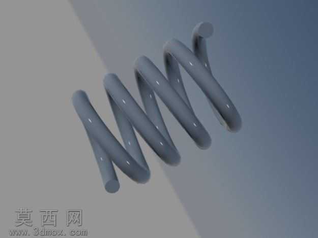 3D弹簧模型