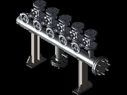 蒸汽集管直径4英寸压力20巴