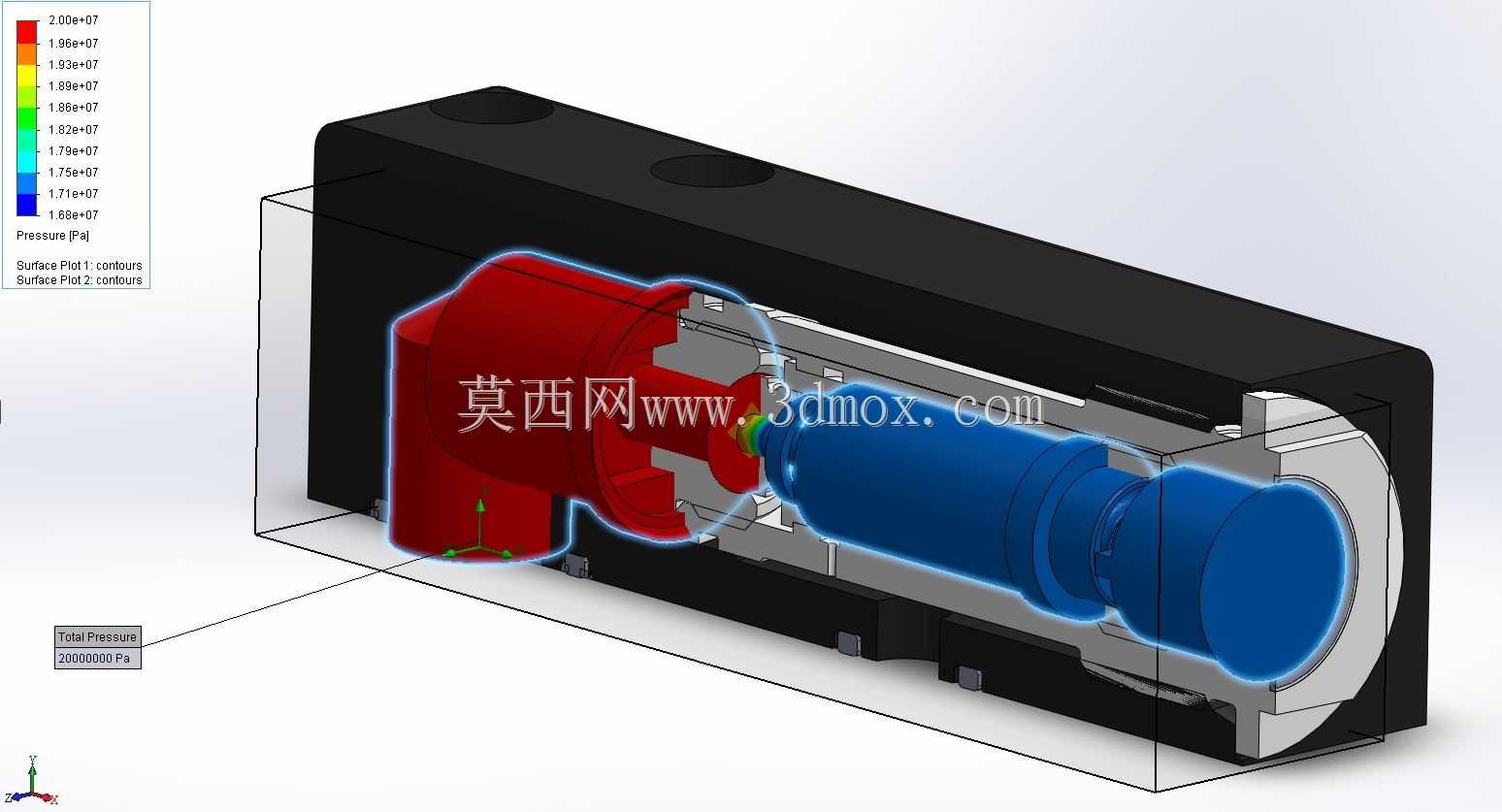 带流量控制值的齿轮泵/Zahnradpumpe mit einem Stromregelventil