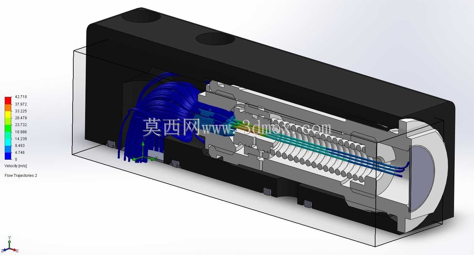 带流量控制值的齿轮泵/Zahnradpumpe mit einem Stromregelventil