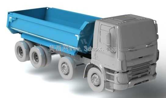 卡车DAF CF(GVM-32000 Kg)用半管自卸车体