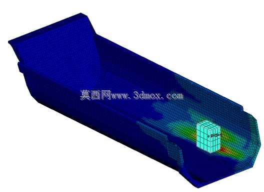卡车DAF CF(GVM-32000 Kg)用半管自卸车体