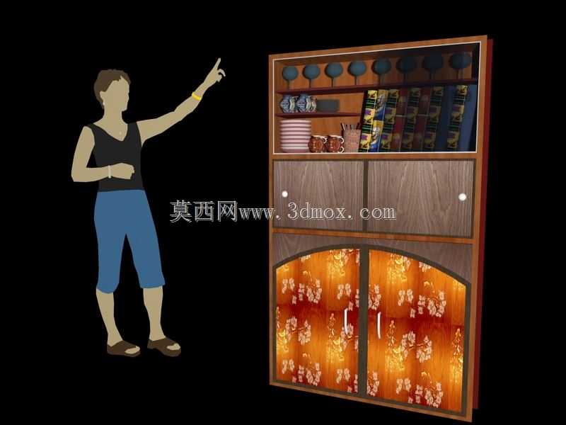 简易壁挂衣柜
