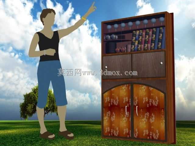 简易壁挂衣柜