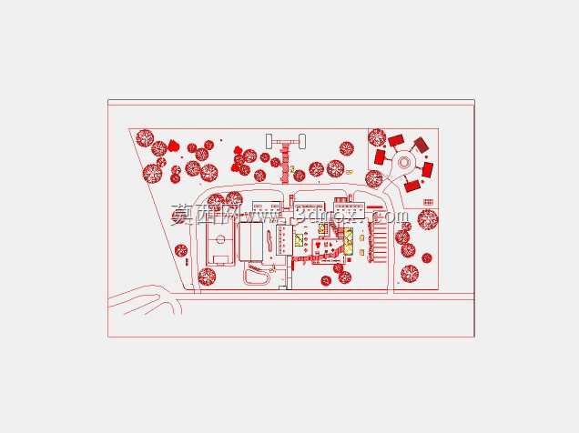Concento arquitectonico CAD