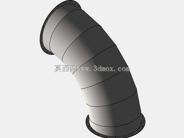 ��ͷ�ܵ�90���뾶ֱ��550 mm