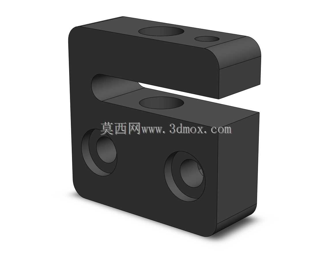 Derlin方形塑料螺钉螺母座T8 8mm,适用于3D打印机