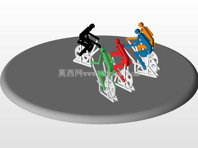 苗条的朋友-运动自行车手(K'nex Solar)