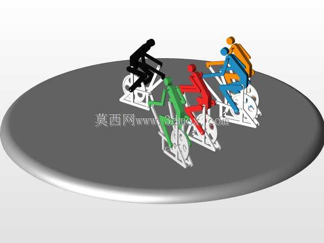 苗条的朋友-运动自行车手(K'nex Solar)