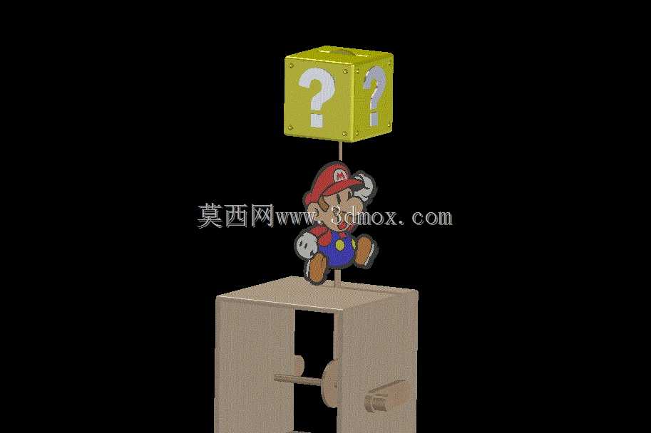 马里奥得到他们的硬币-凸轮从动机构