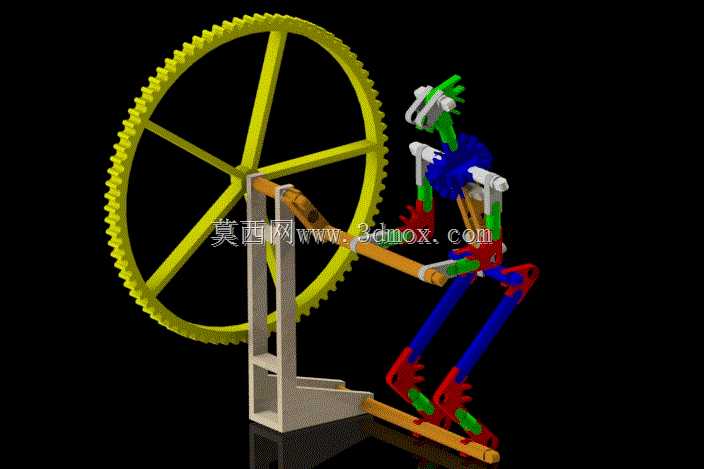 “怪人”(简化的K'nex)