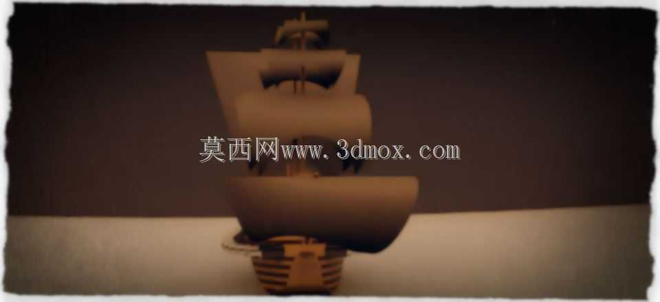 古代帆船模型