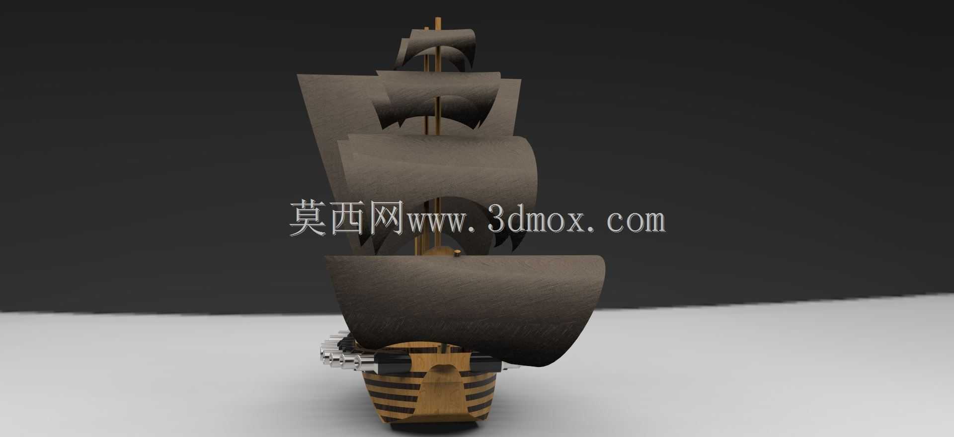 古代帆船模型