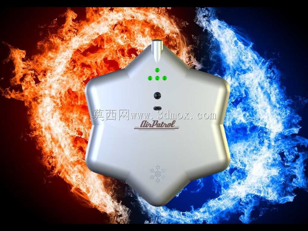 空中雪花