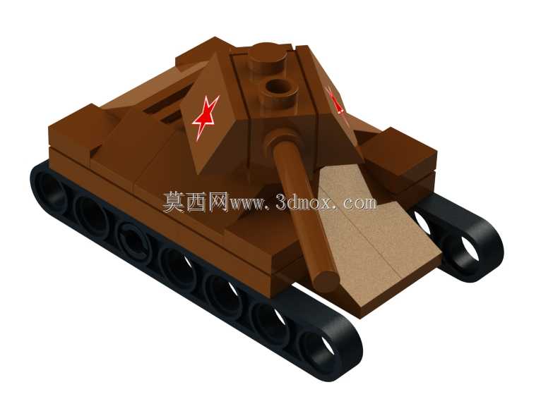 乐高迷你T-34坦克
