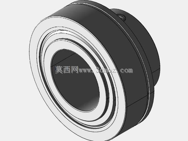 麦克马斯特-固定螺钉凸缘滚珠轴承-4768K8