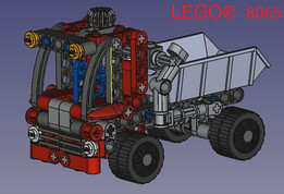 LegoLEGO?8065集装箱卡车