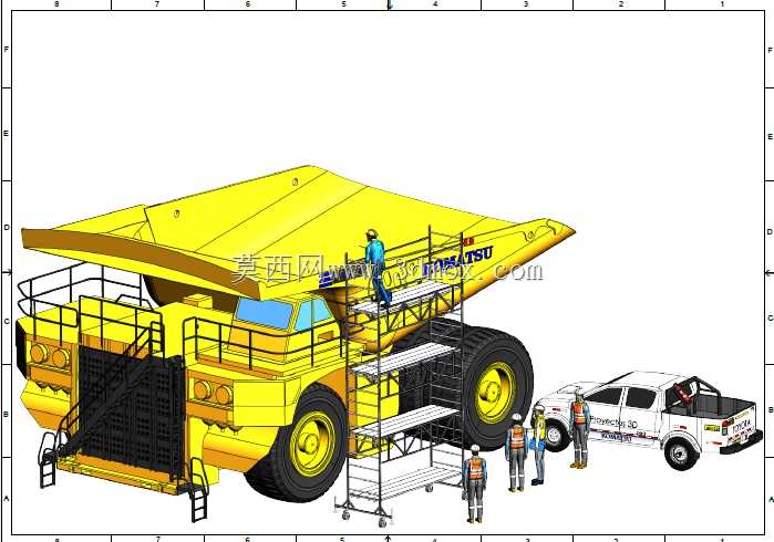 tolva Komatsu HD 1500