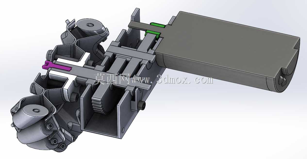 FRC SolidWorks培训:将Mecanum车轮装配到齿轮箱和电机上