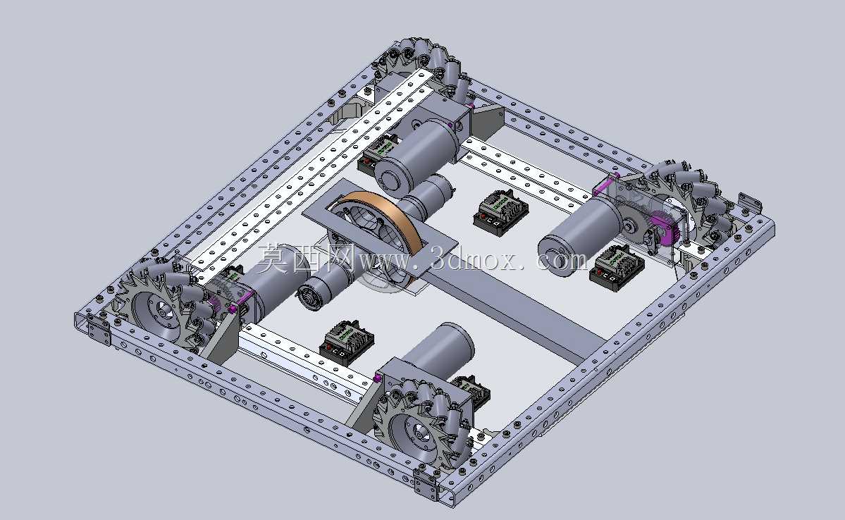 带低速档的FRC Mecanum驱动