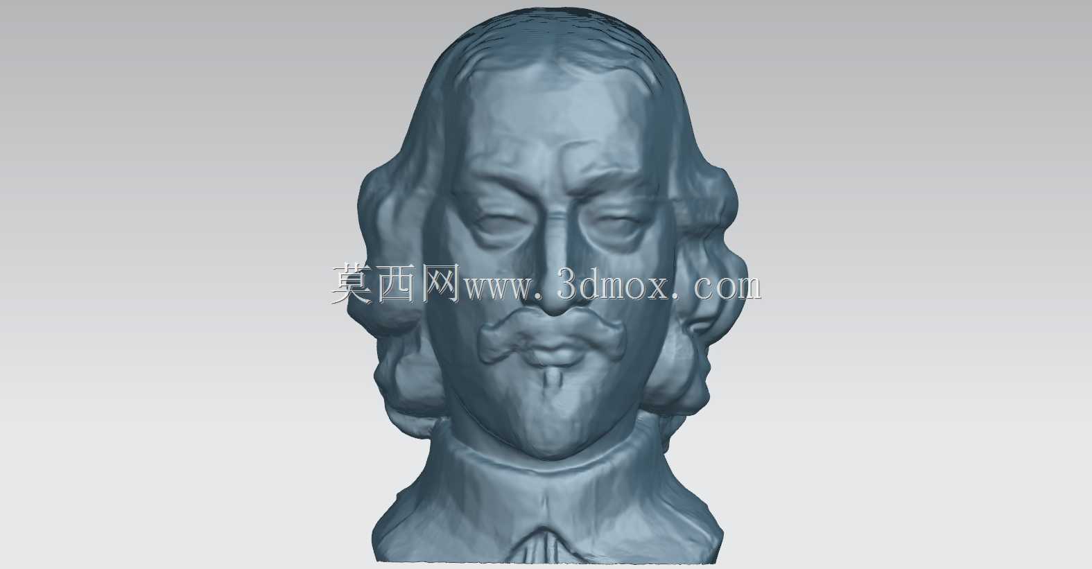 三维扫描胸像
