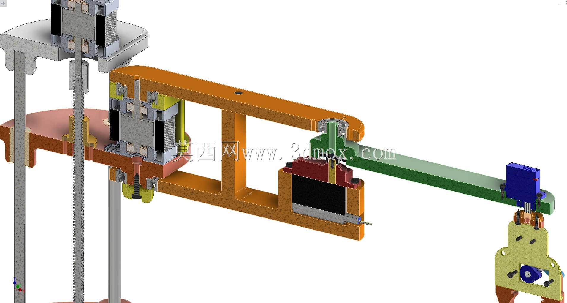 用于3D打印的简易机器人SCARA