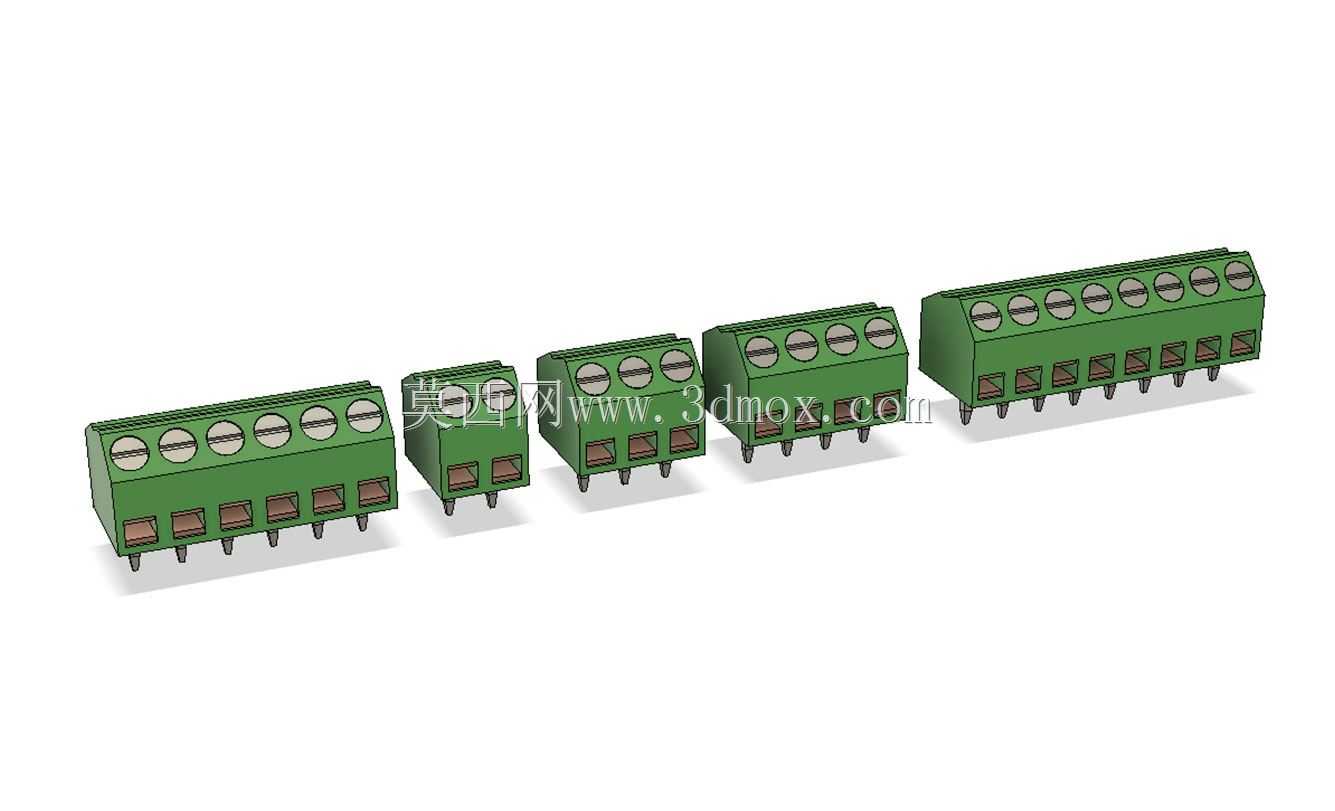 用于PCB的45°螺钉接线板(凯发电子)