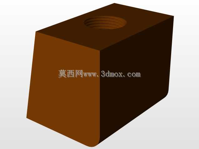 蒸汽机十字头(带螺纹)