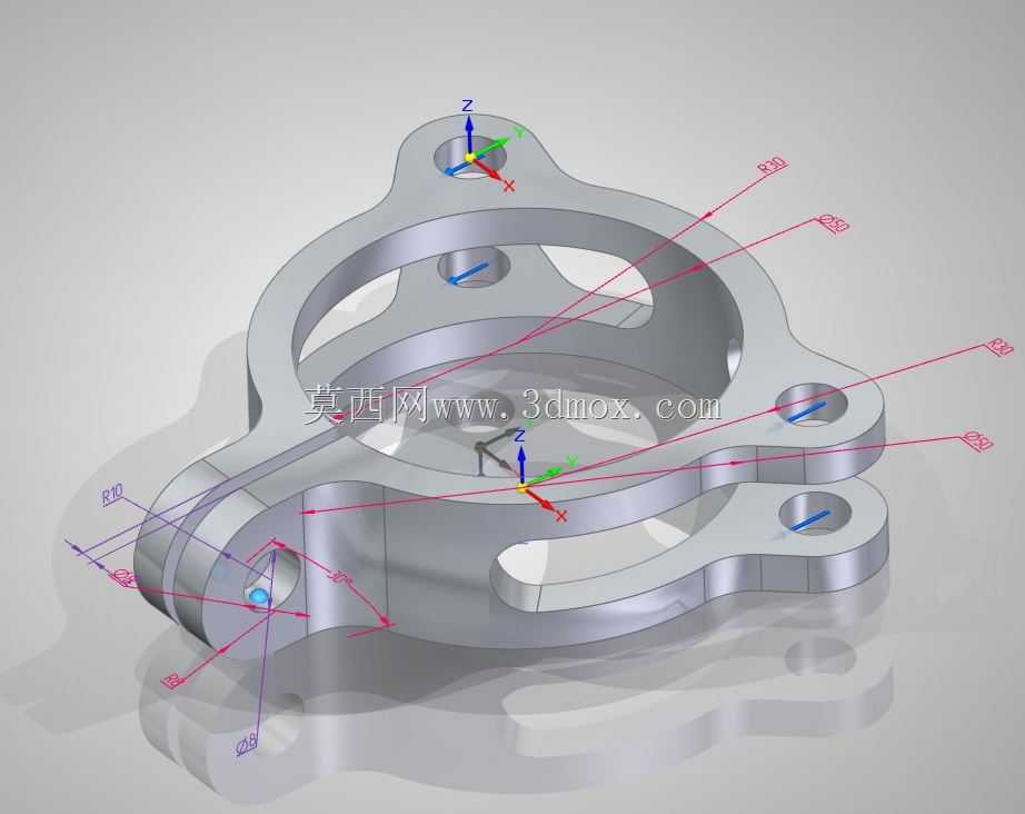 \Solid Edge ST4的“SolidWorks Model mania 2015 \”第1阶段\u00262