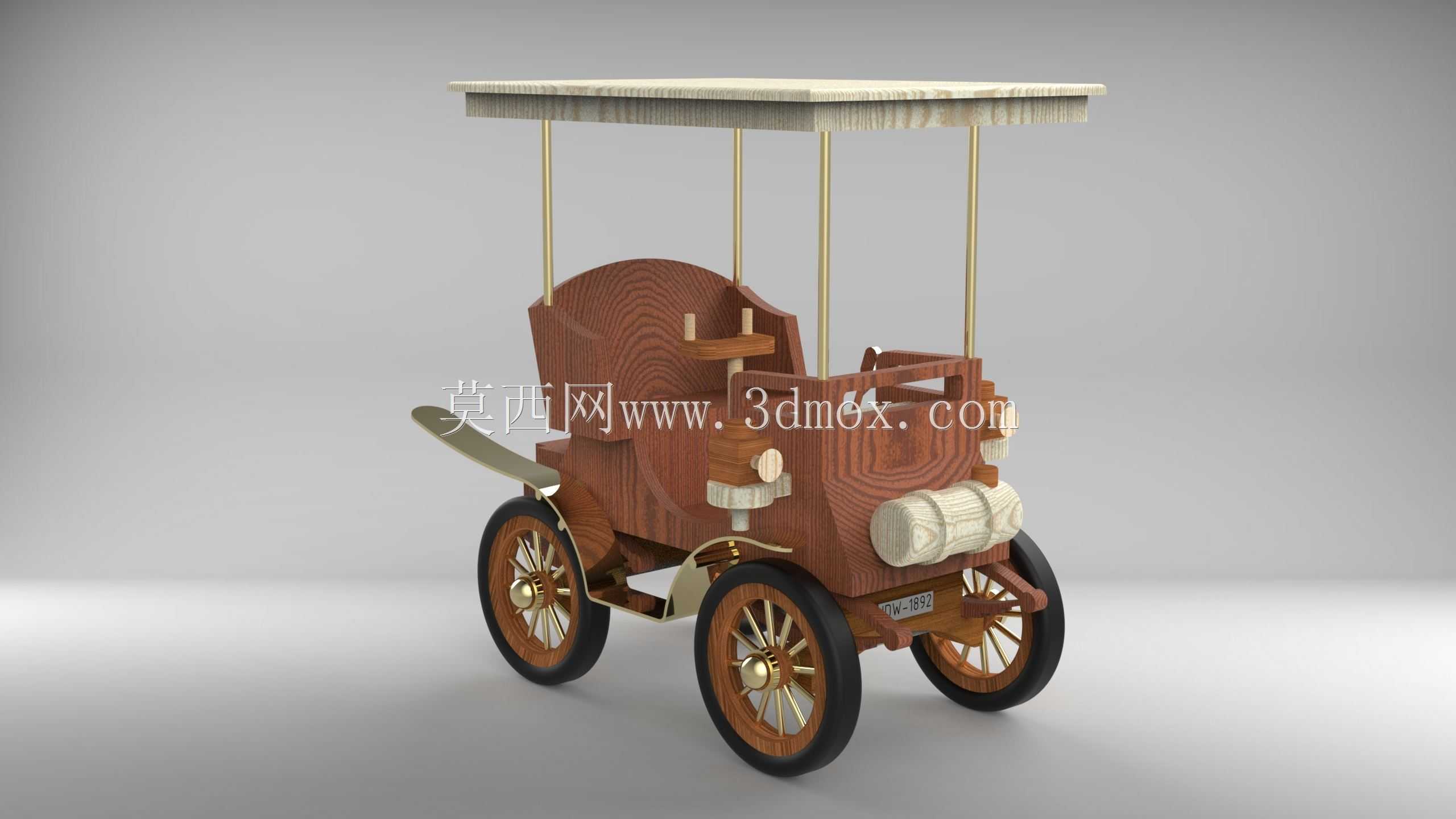 1892年标致“Wood”复古