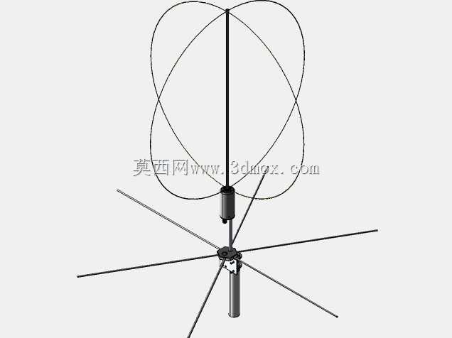 2米业余无线电卫星打蛋器全向天线