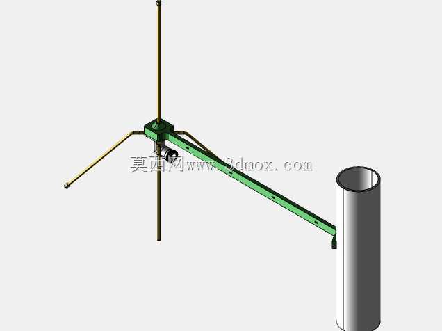 70cm垂直地平面径向全向天线