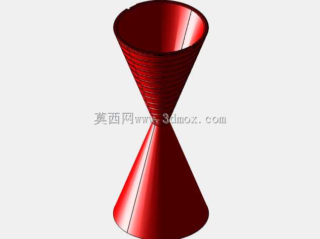 双锥对数超宽带螺旋天线