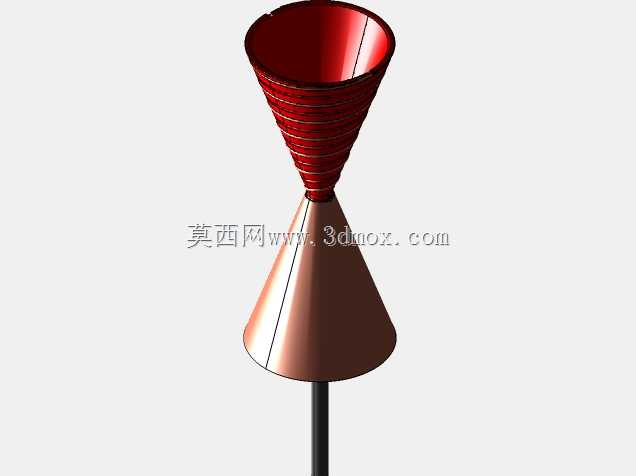 双锥对数超宽带螺旋天线