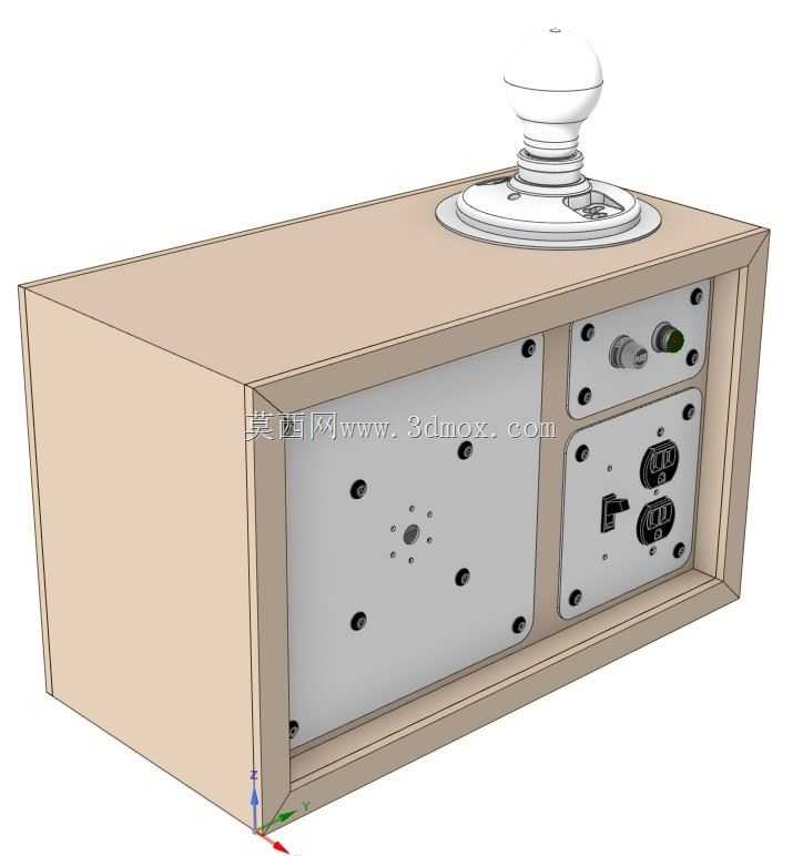 带STACO 501自耦变压器的台式Dim灯泡测试仪(限流器)